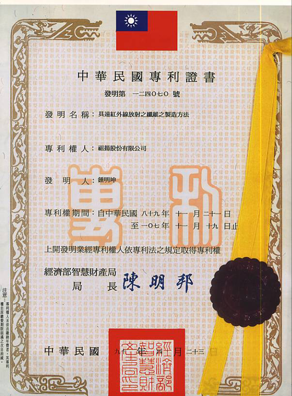 Taiwan Patent